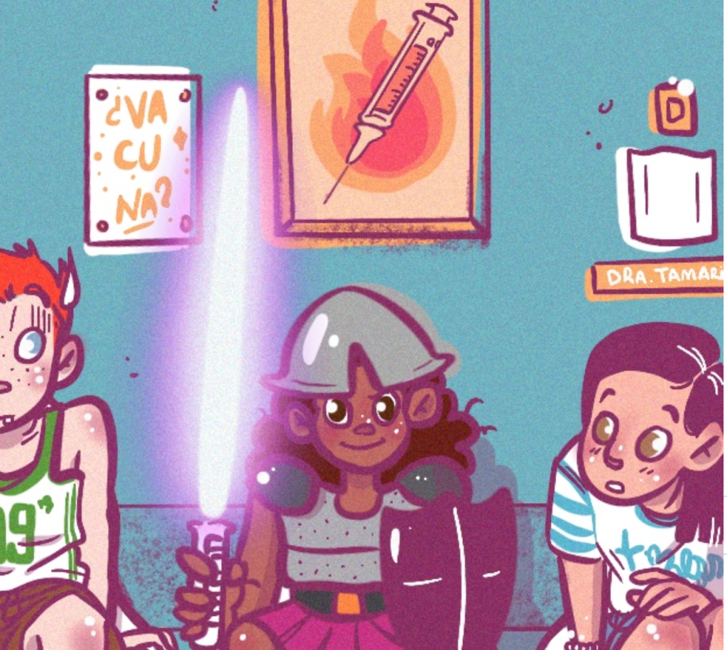 Los caballeros de la mesa viruela